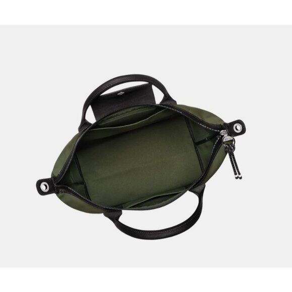 LONGCHAMP Le Pliage Energy L tote handbag crossbody - Olive green - Picture 3 of 15